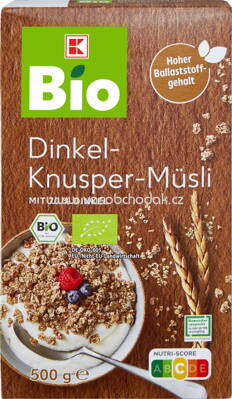 K-Bio Dinkel Knusper Müsli, 500g