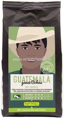 Rapunzel Heldenkaffee Guatemala, ganze Bohne, 250g