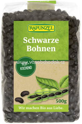 Rapunzel Bohnen schwarz, 500g