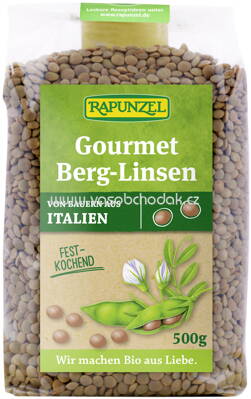 Rapunzel Gourmet Berg-Linsen braun, 500g