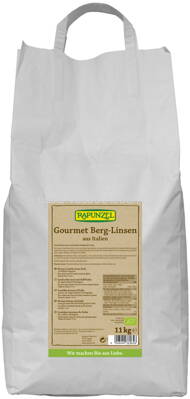 Rapunzel Gourmet Berg-Linsen braun, Papiersack, 11kg