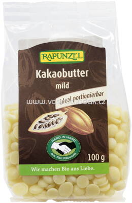 Rapunzel Kakaobutter mild, 100g