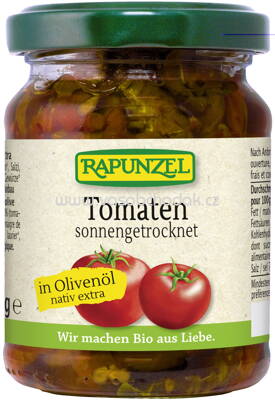 Rapunzel Tomaten getrocknet in Olivenöl, aromatisch-würzig, 120g