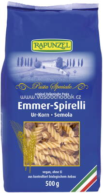 Rapunzel Emmer-Spirelli Semola, 500g
