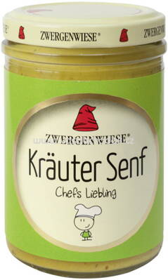Zwergenwiese Kräuter Senf, 160 ml