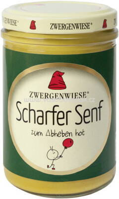 Zwergenwiese Scharfer Senf, 160 ml