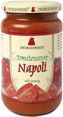 Zwergenwiese Tomatensauce Napoli, 340 ml