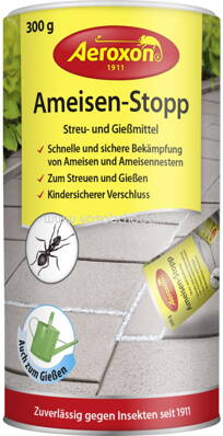 Aeroxon Ameisen-Stopp Streu- und Gießmittel, 300g