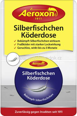 Aeroxon Köderdose gegen Silberfischchen, 1 St