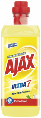 AJAX Allzweckreiniger Zitronen Frische, 1l