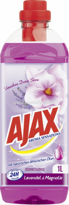AJAX Allzweckreiniger Aroma Sensations Lavendel & Magnolie, 1l