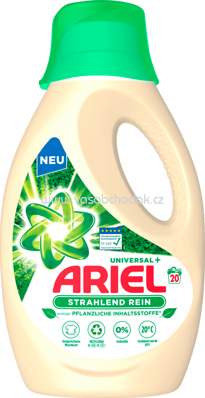 Ariel Universal Gel Pflanzliche Inhaltsstoffe, 1,1l, 20 Wl