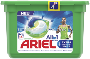 Ariel Vollwaschmittel Allin1 PODS Extra Geruchsabwehr, 14 Wl