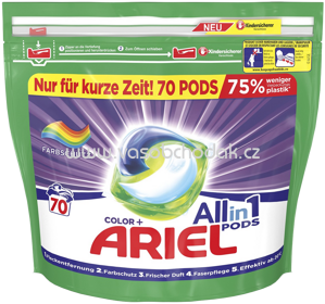 Ariel Colorwaschmittel Allin1 PODS Color, 70 Wl