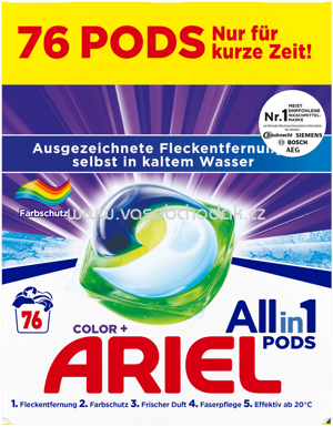 Ariel Colorwaschmittel Allin1 PODS Color, 76 Wl