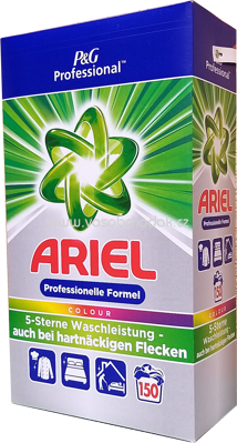 Ariel Professional Color Pulver, 9,75 kg, 150 Wl