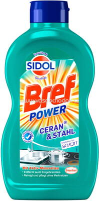 Bref Sidol Power Ceran & Stahl, 500 ml