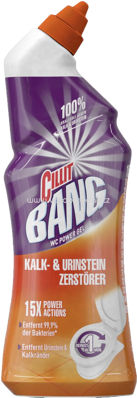 Cillit BANG Wc Power Gel Kalk & Urinstein Zerstörer, 750 ml