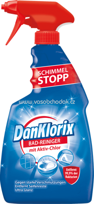 DanKlorix Badreiniger mit Aktiv-Chlor, 750 ml
