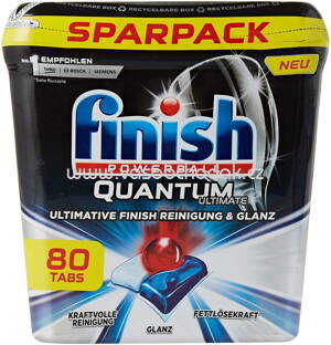 Finish Sparpack Spülmaschinentabs Quantum Ultimate, 80 St