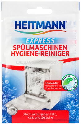 HEITMANN Express Spülmaschinen Reiniger, 30g