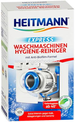 HEITMANN Express Waschmaschinen Hygiene Reiniger, 250g