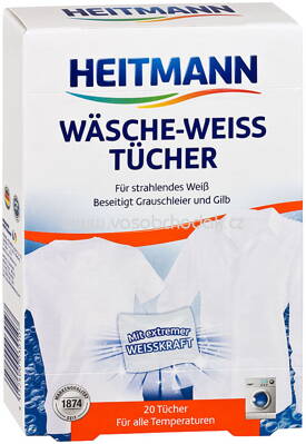 HEITMANN Wäsche-Weiß Tücher, 20 Stück