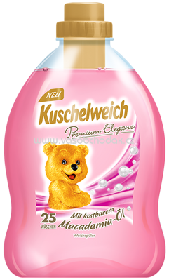 Kuschelweich Weichspüler Premium Macadamia Öl 25Wl, 750 ml