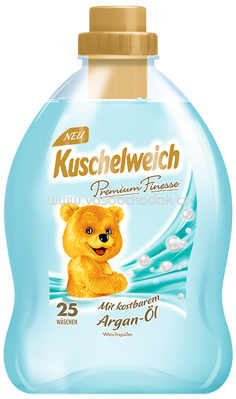 Kuschelweich Weichspüler Premium Argan Öl, 25 Wl, 750 ml