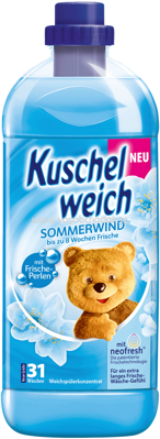 Kuschelweich Weichspüler Sommerwind, 31 Wl, 1l
