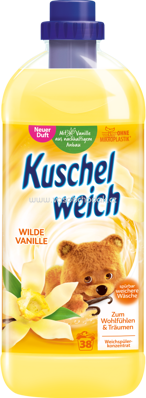 Kuschelweich Weichspüler Wilde Vanille, 38 Wl, 1l