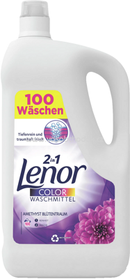 Lenor Color Gel 2in1 Amethyst Blütentraum, 5,5 l, 100 Wl