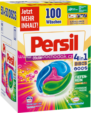 Persil Colorwaschmittel 4in1 Discs, 100 Wl