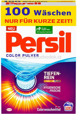 Persil Color Pulver, Tiefen Rein Technologie, 6,5 kg, 100 Wl