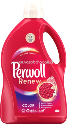 Perwoll Flüssig Renew Color, 50 Wl, 3l