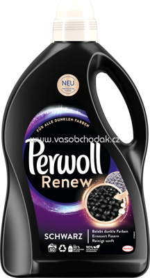 Perwoll Flüssig Renew Schwarz, 50 Wl, 3l