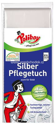 Poliboy Silber Pflegetuch, 1 St