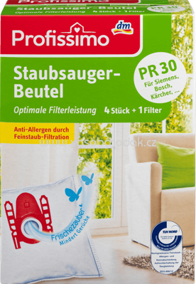 Profissimo Staubsaugerbeutel PR30, 4 St