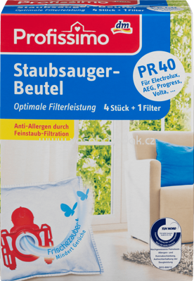 Profissimo Staubsaugerbeutel PR40, 4 St