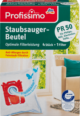 Profissimo Staubsaugerbeutel PR50, 4 St