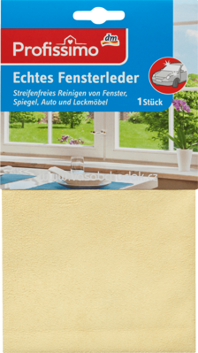 Profissimo Echtes Fensterleder, 1 St