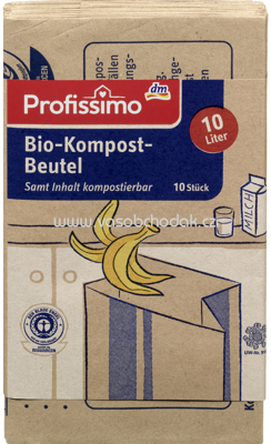 Profissimo Bio-Kompost-Beutel 10l, 10 St