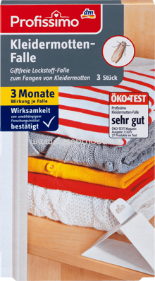 Profissimo Kleidermotten-Falle, 3 St