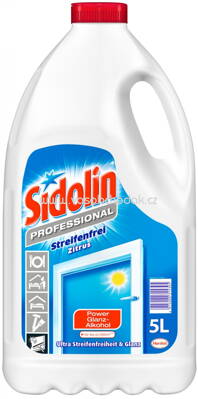 Sidolin Professional Glasreiniger Zitrus, 5l