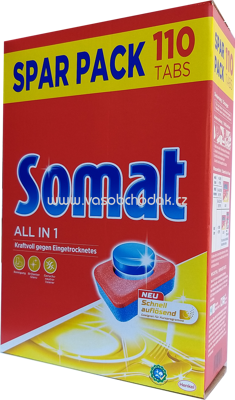 Somat Sparpack Spülmaschinentabs All in 1, 100 St