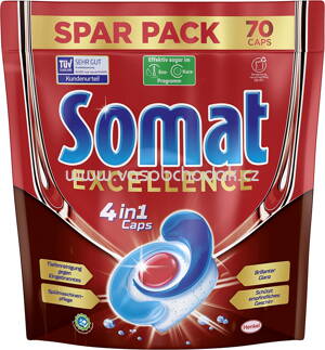 Somat Sparpack Spülmaschinentabs 4in1 Excellence, 70 St