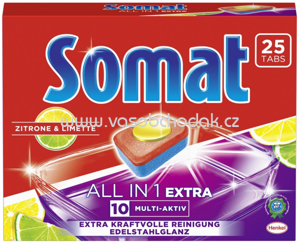 Somat Spülmaschinentabs 10 Zitrone & Limette, 25 St