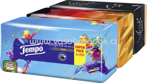 Tempo Taschentücher Trio-Box 3x80St, 240 St - ONL