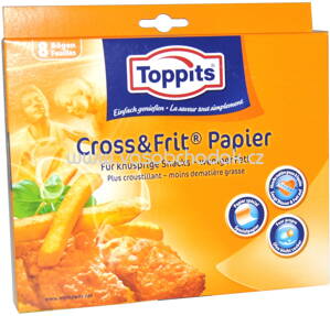 Toppits Cross & Frit Papier, 8 St