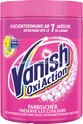 Vanish Fleckenentferner Pulver Oxi Action Pink, 880g